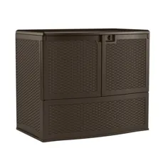 Suncast 195 گال. Backyard Oasis Vertical Deck Box-VDB19500J - انبار خانه