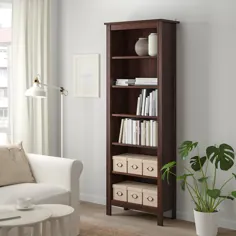قفسه کتاب BRUSALI ، قهوه ای ، 26 3/8x74 3/4 ". خرید آنلاین یا فروشگاه! - IKEA