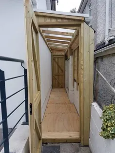 Lean To Shed Cabinteely |  Side Passage Shed |  نجاری مک.