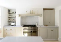 آشپزخانه های شاکر توسط deVOL - آشپزخانه های انگلیسی نقاشی دستی