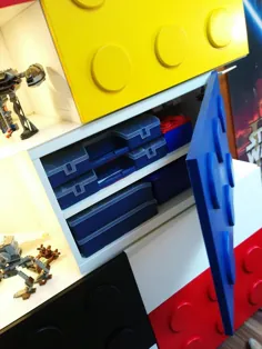قفسه های LEGO هک شده از BEST I - IKEA Hackers