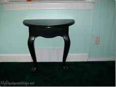 قطع یک میز از وسط