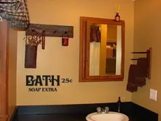 صابون حمام برچسب متحرک تزئینی حمام فوق العاده بدوی وینیل دیواری
