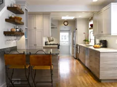 آشپزخانه Canella Rustik و Simply White - کابینت های کریستال