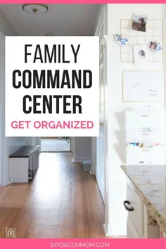 Family Command Center: مرکز فرماندهی DIY برای راهرو و آشپزخانه