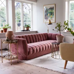 این خانه سوئدی یک خانه رویایی Art Deco Scandi است
