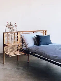 تختخواب بامبو با قفسه |  sfgirlbybay