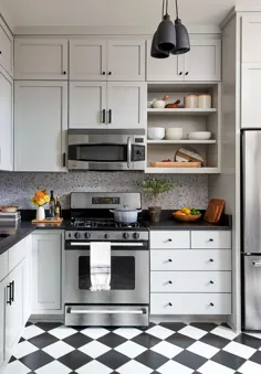 7 روش صرفه جویی در فضا برای ادغام مایکروویو برای یک آشپزخانه با کارایی بیشتر