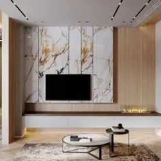 50 ایده برای تزئین دیواری که تلویزیون خود را آویزان می کنید