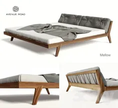 مدلهای سه بعدی: تختخواب - خیابان AVENUE / ملایم