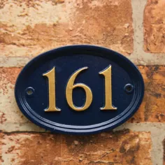 علامت شماره بیضی خانه |  علامت های سنتی شماره خانه