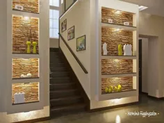 قفسه ها - 25 ایده بسیار جالب برای قفسه بندی دیواری |  زندگی تزئین شده