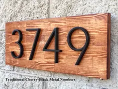 شماره پلاک خانه شماره نشانه چوب شماره آدرس |  اتسی