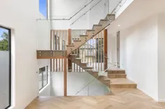طراحی خانه باریک شیب دار Indooroopilly |  ساخت سفارشی |  بریزبن
