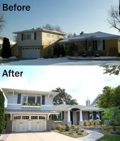 بهترین بازسازی قبل و بعد از خانه