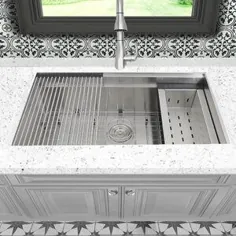 سینک ظرفشویی آشپزخانه Blanco Quatrus 32 "L X 18" W