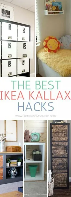 20 مورد از بهترین هک های Ikea Kallax برای سازماندهی کل خانه شما