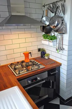 5 آشپزخانه کوچک با سبک