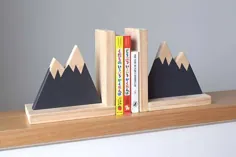 کتابهای چوبی قله کوه دست ساز |  گجتسین