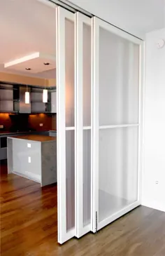 اتاق مهمان جرسی سیتی |  دیوارهای کشویی ، درب ها ، و تقسیم کننده اتاق |  ریدور