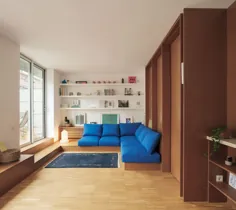 آپارتمان زیر شیروانی 70 متری در بارسلونا با مبلمان داخلی - شیر طراحی