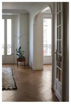 فضای داخلی آپارتمان پاریس