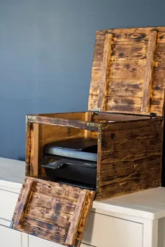 جعبه چاپگر DIY - محل زندگی خود را دوست داشته باشید