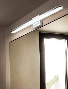 چراغ های آینه ای حمام حمام از جنس استنلس استیل 31.5 اینچ حمام غرور روشنایی چراغ های دیواری