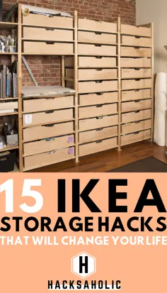 15 هک ذخیره سازی Ikea که زندگی شما را تغییر خواهد داد - Hacksaholic