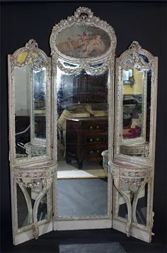 آینه سه برابر ، به سبک فرانسوی ، لوئی شانزدهم