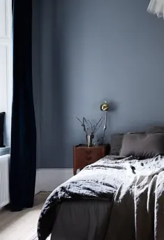 اتاق خواب آبی خاموش و شیک - طراحی COCO LAPINE