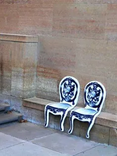 طرح های صندلی که شبیه قطعات معتبر هنری هستند