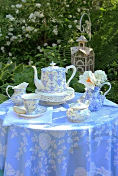 چای در باغ