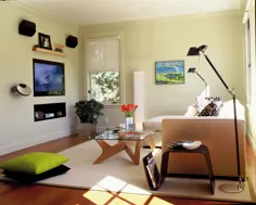 خانه مدرن 2016 خود را با یک پایه دیواری برای تلویزیون صفحه تخت - مجله Inminutes تقویت کنید