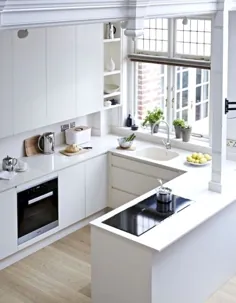 70 ایده خلاقانه برای طراحی آشپزخانه کوچک