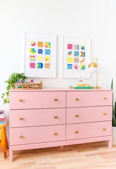 DIY Makeover Dresser Ikea - The Crafted Life