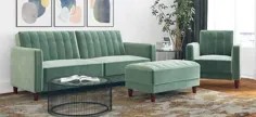 کدام مبل کاناپه سبز Futon بهترین است؟  [مقایسه]