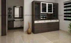 قفسه ظروف سفارشی ساخته شده از خانه داخلی DLIFE