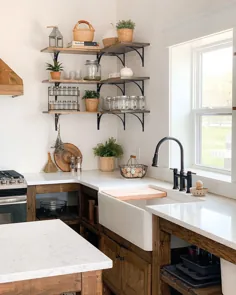 23 ایده ایده آل برای دکوراسیون آشپزخانه در خانه فارم