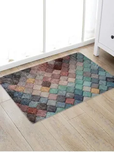 فرش چاپ رنگی رمبی