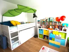 Un lit Kura pour nos petits gars (هک Ikea)