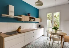 7 ایده کاشی کف آشپزخانه اسکاندیناوی که به شما الهام می دهد تا هم رنگ و هم الگو را بپذیرید |  Hunker