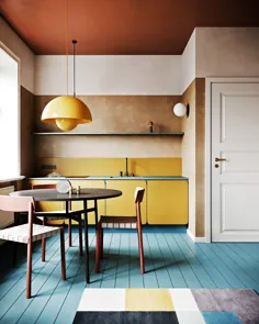 آشپزخانه های رنگارنگ روندی هستند که قطعاً باید از آنها بخرید