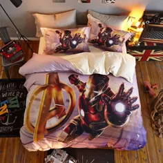 تختخواب های Avengers Iron Man Super Hero برای اتاق خواب کودکان |  مجموعه های EBedding