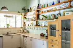 7 آشپزخانه رویایی که باعث می شوند شما نعنا را به رنگ سبز بازنگری کنید