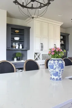 رنگ خاکستری تیره مورد علاقه من برای کابینت آشپزخانه - خانه پوشش نقره ای