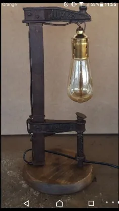 lampara mesa صنعتی