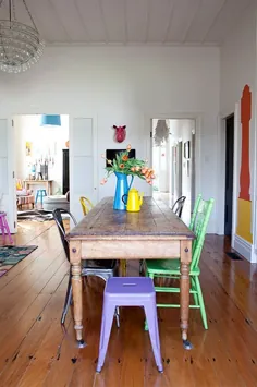 23 ترکیب از صندلی های ناهار خوری ناسازگار تماشایی |  زیبایی خانگی - ایده های الهام بخش برای خانه شما.