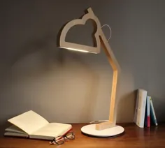 LÝSA |  یک لامپ LED چوبی به صورت دو بعدی