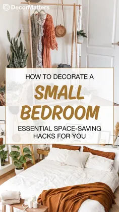 چگونه یک اتاق خواب کوچک تزئین کنیم: هک های اساسی برای صرفه جویی در فضا برای شما